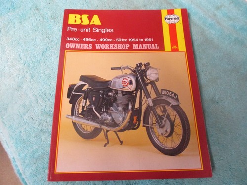 Bsa pre unit - singles, b33