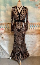 Maxi Evening Dress 14 Black