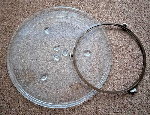 32cm microwave turntable - 32cm, glass