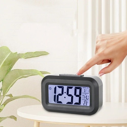 Desk clock compact digital - -,