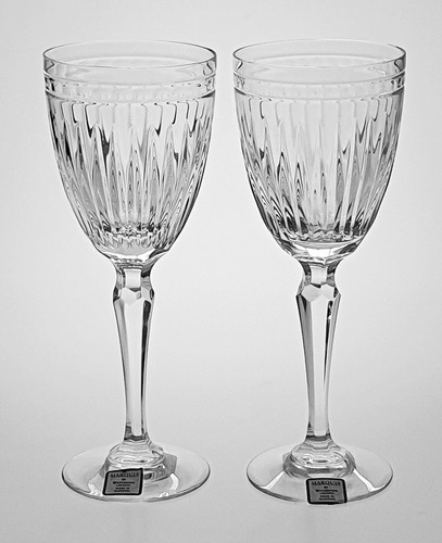 Pair waterford crystal 8 - waterford,