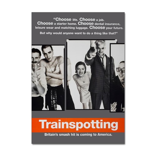 Trainspotting movie poster - poster, v2