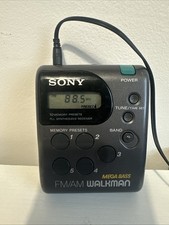 Sony SRF-M43 FM/AM Mega Bass Walkman. Fair Cosmetic Condition, Working Order.