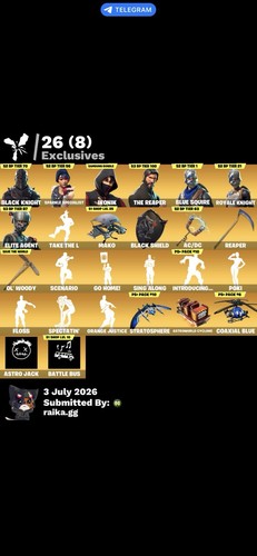 Acc black knight ikonik - black,