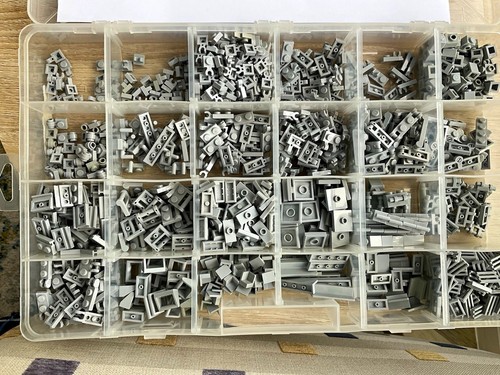 Lego light grey - light, 1000
