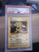 2016 Pokémon Xy Electabuzz Holo Evo Cosmos Toys R Us PSA 9