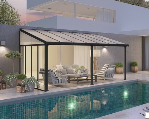 Tuscany patio cover grey - tuscany,