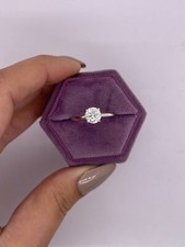 Diamond Ring VVS2 E Round CVD