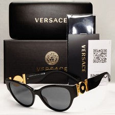 Versace Sunglasses Black Gold
