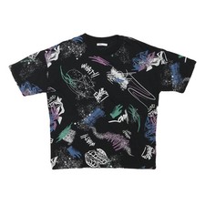 ZARA Womens Black Graphic