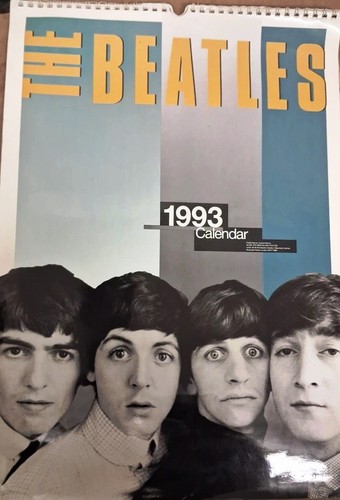 Beatles 1993 2027 calendar - beatles, 1993/2027