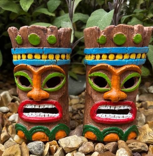Tiki solar ornament for - tiki,