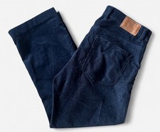 Gant Jason Dark Navy Black Corduroy Trousers Jeans - W34 L26