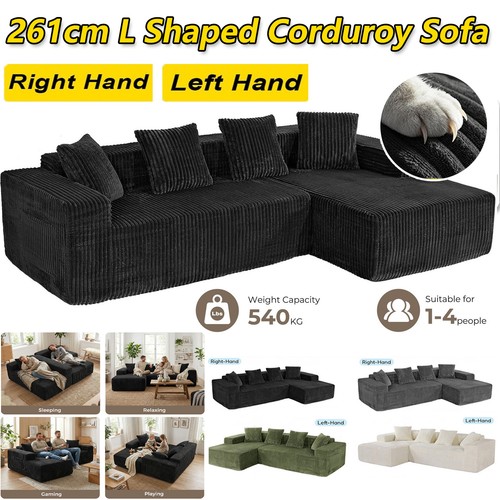 Shaped corner sofa with - corner,