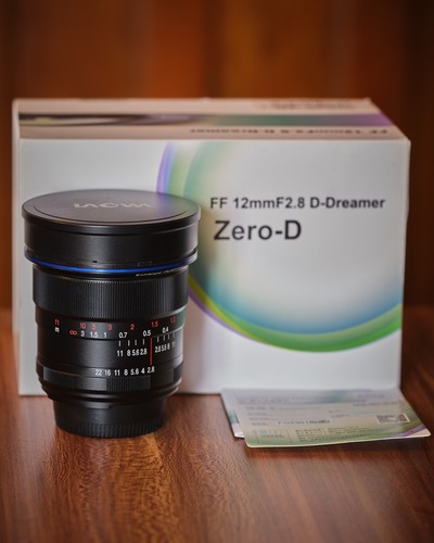 Laowa lens 12mm 8 - lens, f2.8