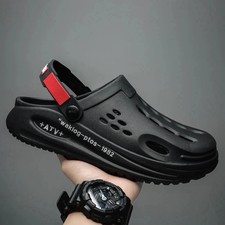 Classic Summer Clogs Men Slippers Breathable Garden Shoes Outdoor Comforty Beach
