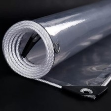 450gsm Clear Tarpaulin Heavy