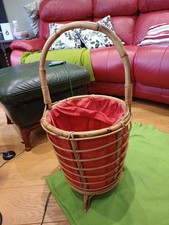 Old Bamboo Sewing/knitting/crochet Holder