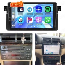 64G Carplay For BMW 3 Series E46 1999-2005 Car Stereo Radio GPS Navi Android 15