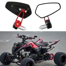 Bar end mirrors red arrow - end,