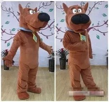 Scooby-doo dog brown Mascot