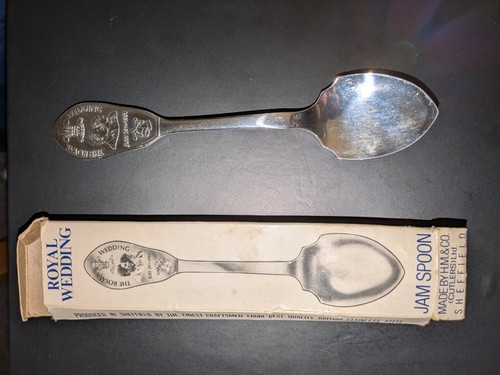 Royal wedding jam spoon - wedding,