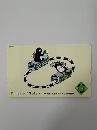 Suica penguin with kitaca - suica,