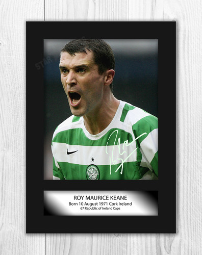 Roy keane signed - keane, mounted