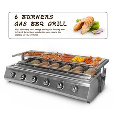 6 Burners LPG BBQ Grill