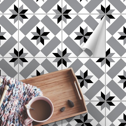 Floor tile stickers set 20 - floor, of