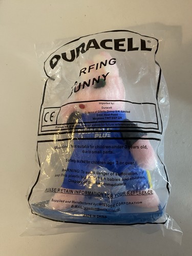 Rare duracell surfing bunny - duracell,