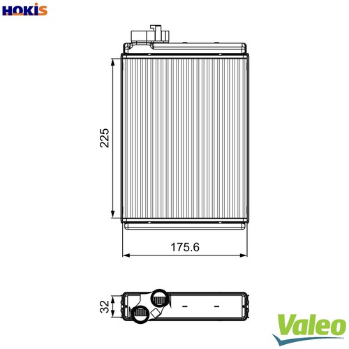 Heat exchanger interior - exchanger,