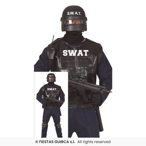 Mens swat costume riot - mens,