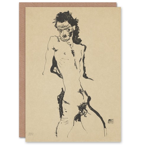 Egon schiele art card - schiele,