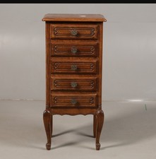 A Small Vintage Oak Bank Of 5