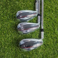 Cobra T Rail Half Iron Set 9/PW/SW KBS Tour Regular Left Handed *BRAND NEW*