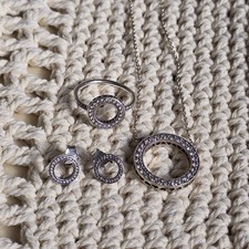Pandora Silver set: ring
