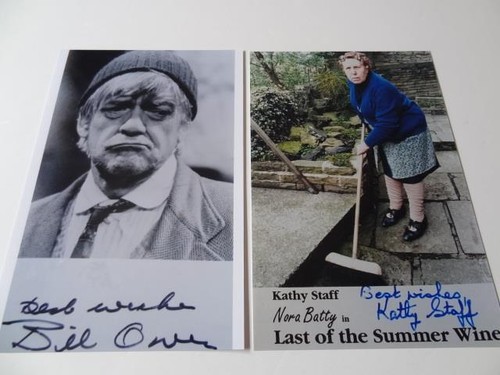 Last the summer wine signed - summer,