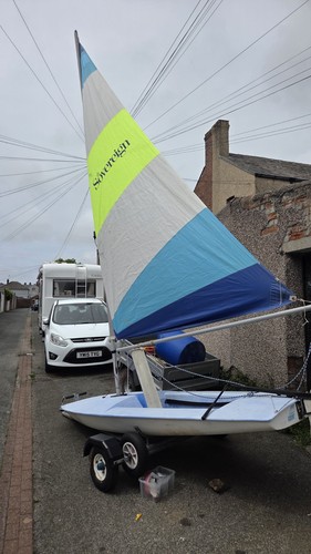 Topper sailing dinghy - sailing,