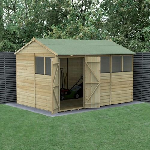 Forest beckwood 12x8 shed - forest,