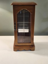 Small Wood Jewelry Cabinet