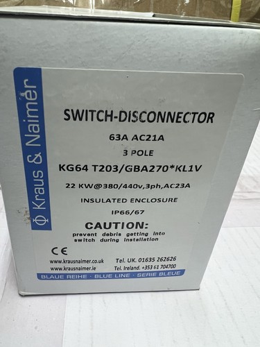 Krans naimer 63a - 63a, switch