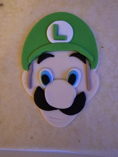 Edible large luigi cake - edible,