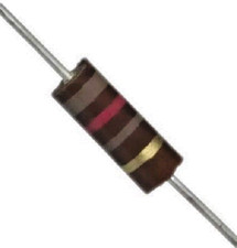 CARBON COMPOSITION RESISTORS 0.5WATT 5% / 10% Various Ohmic Values (2 Pack)