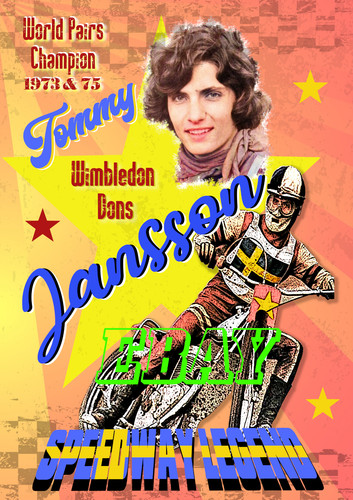 Speedway legends glossy - speedway,