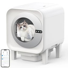 75L Large Smart Safety Upgraded Automatic Self-Cleaning Cat Litter Box Advanced