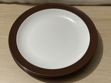 4X Vintage Melamine Brown And
