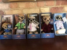 Compare the Market Meerkat Plush Toys Set of 5 with Certificates and Boxes