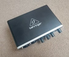 Behringer U-PHORIA UMC202HD Audiophile USB Audio Interface with Midas Mic...