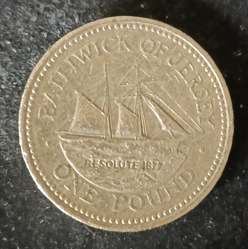 1119 jersey pound coin - [1119],
